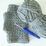 Free pattern crochet fingerless gloves for men