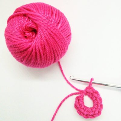 Easy crochet pattern for cherry blossom