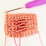 Step-by-step color change tutorial for intarsia crochet - Crochet Cloudberry