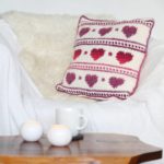 Hygge Heart Crochet Cushion Cover Pattern - Crochet Cloudberry
