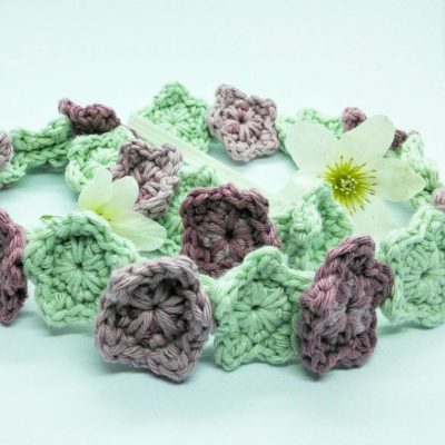 Festival boho crochet headband - free pattern