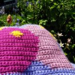 Crochet Cloudbery - Juicy Cherry Cushion