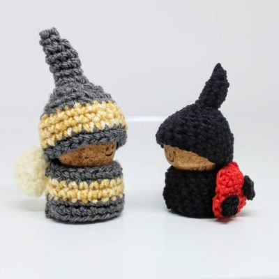 Crochet ladybird gnome - free pattern - Crochet Cloudberry