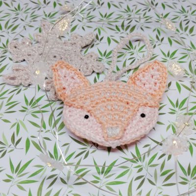 Fox Bauble - Free Christmas Crochet Pattern - Crochet Cloudberry