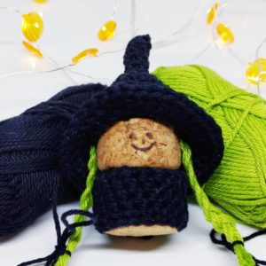 Crochet witch gnome - Free crochet pattern