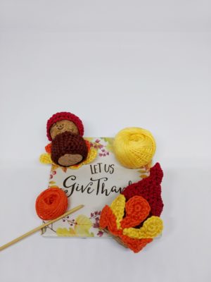 Crochet Turkey Gnome - Free Crochet Pattern - Crochet Cloudberry
