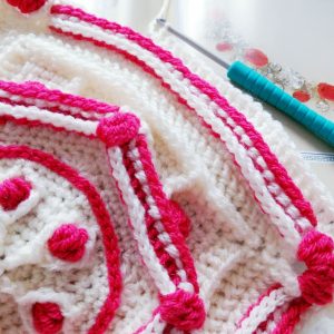 Ruby Hexagon Granny Square Free Crochet Pattern Crochet Cloudberry,Argentinian Food