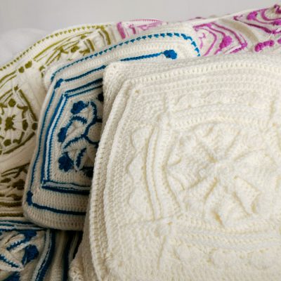 Winter Jewels Cushion Cover - Free Crochet Pattern
