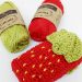 Strawberry Pocket Tissue Holder - Free Crochet Pattern - Crochet Cloudberry