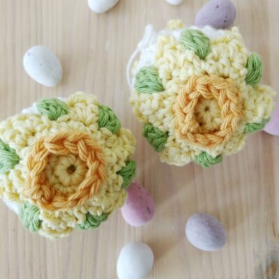 Daffodil Easter Bauble - Free Crochet Pattern - Crochet Cloudberry