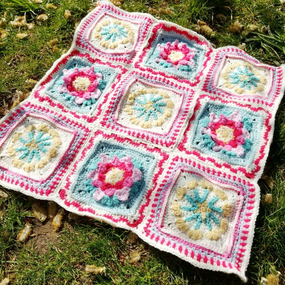 2022 Crochet Blanket - free crochet pattern - Crochet Cloudberry