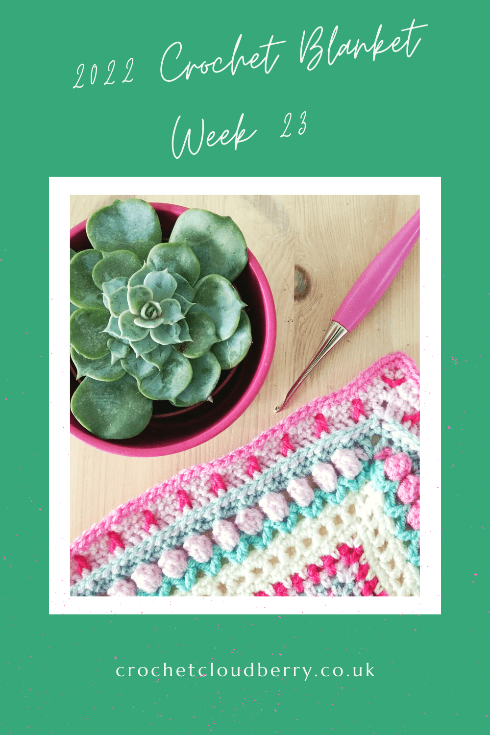 2022 Crochet Blanket - free crochet pattern - Crochet Cloudberry