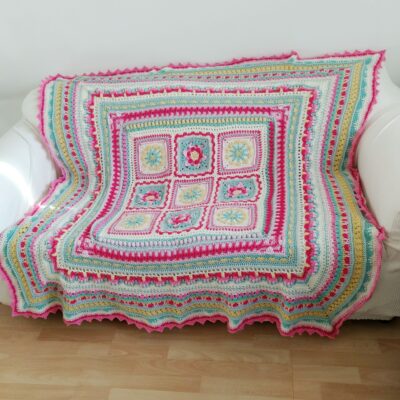 2022 Crochet Blanket - free crochet pattern - Crochet Cloudberry